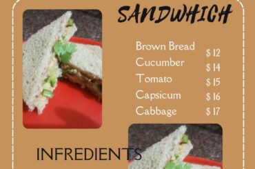 Brown Bread Sandwhich || Healthy Breakfast Recipe #cooking  #u-tubevideo #shwetasingh