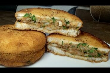 Quick, Crunchy & Healthy Breakfast Recipe||Bread Potato Snacks|| Delicious Recipe By Neelam Mahmood