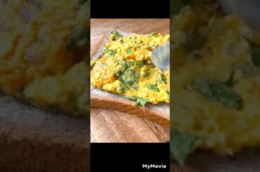 bread toast recipe#healthy breakfast#shortvideo #viral