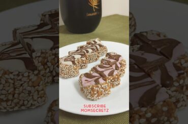 Easy Homemade Protein Bar | Special Protein bar | Healthy Snack Recipe | Mom Secretz - Organic