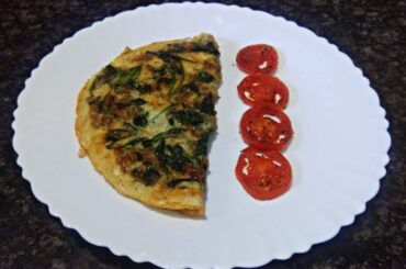 Spinach Cheese Omelette | Egg Recipes | Breakfast Recipe | Healthy Recipes | Namaste Flavours