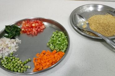 #Masala kharabath|Quick recipe#south Indian |healthy recipes#weight loss breakfast#veggie recipe#