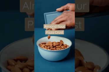 Almond flour crust pizza - low carb pizza healthy dinner recipe #healthyrecipes #paleo #grainfree