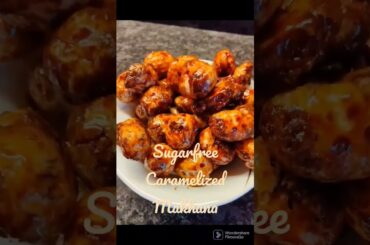 Sugar-free Caramelized Makhana|Healthy snacks recipe|Simply healthy by Geetanjali