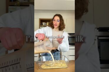 BANANA BREAD BAKED OATMEAL #shorts