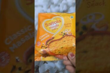 Saffola Masala oats recipe / packet healthy food #foodie #foodvlog #60secrecipe #recipeshorts #short