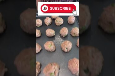 Orange Chicken Meatballs Recipe #healthy #shortsvideo #viral #recipe #easy #yummy stokes twins