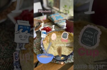 No bread? Why not crepe’s? Easy crepes recipe,