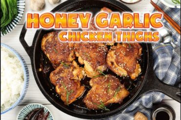 Savory Honey Garlic Chicken Thighs: Quick, Tasty & Nutritious - Must-Try Healthy Recipe!