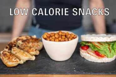 Low Calorie Snacks (Savory Edition)