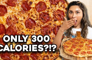 ENTIRE LARGE PIZZA ONLY 300 CALORIES| 1g CARB PER SLICE