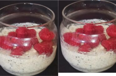 overnight oats without sugar or sweatner / weight loss recipe