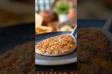 Healthy Uttapam Recipe, Instant Uttapam #Shorts #Viraj #BreakfastRecipe #Uttapam