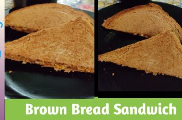 Brown Bread Sandwich for Weight Loss I Quick and Healthy Breakfast Recipe I NF_Vlogs @nf_vlogs