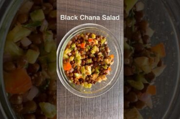 "Healthy and Delicious Black Chana Salad Recipe in 5 mins” #youtubeshorts #healthy #shorts #viral