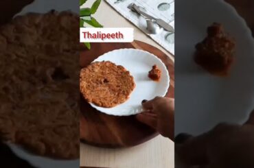 Healthy Thalipeeth Recipe #shorts #india #snacks