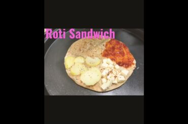 Leftover Roti Sandwich#Crispy Yummy Healthy Sandwich#recipe