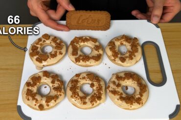 High Protein Biscoff Donuts to Replace Eating Protein Bars