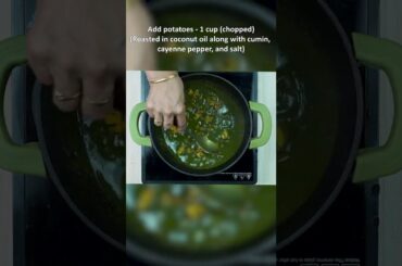 Healthy and Flavorful Spinach and Potato veggie | Tasty Weight loss Recipe