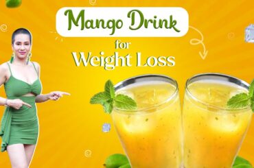 Raw mango for weight loss | Kacha aam panna recipe | Green juice diet | Indian recipes by Richa