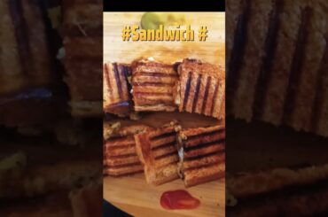 #Crazy sandwich #snack #starters #instant #recipe # #homemade #healthy #youtubeshorts #@cookclean