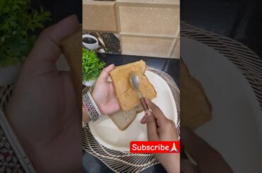 Healthy food #breakfast #healthy #healthyfood #shorts #viral #bread #peanut #peanutbutter