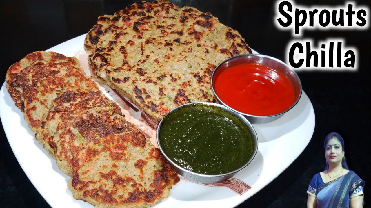 Sprouts Chilla Recipe | Nutritious Breakfast Ideas | Easy Healthy Breakfast Ideas | Quick Breakfast Sprouts Chilla Recipe | Nutritious Breakfast Ideas | Easy Healthy Breakfast Ideas | Quick Breakfast