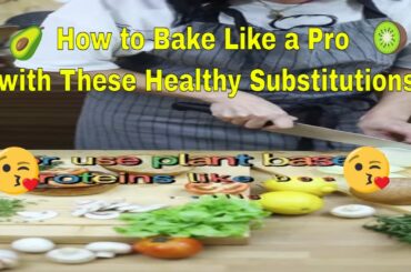 How to Bake Like a Pro with These Healthy Substitutions #shorts