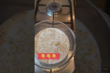 Oats | Oatmeal Overnight oats | Breakfast oats | healthy oats | oats recipe | Oatmeal recipe #shorts
