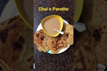 Healthy Breakfast Ideas | Chai aur Parathe | Must have Breakfast | #chailover #paratherecipe #shorts