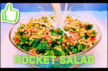 healthy salad recipes, rocket salad, green salad, #salad #healthy #wightloss #cooking #easyrecipe