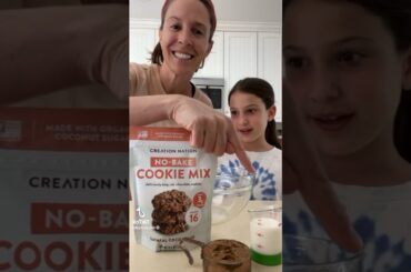 COOKIE RECIPE No bake, fun for kids to make healthy #snacks for breakfast & school! Easy gluten free