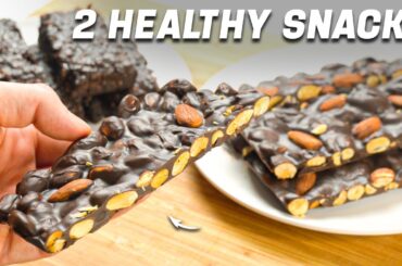 I Eat This Instead of Chocolate | 2 Healthy Snack Recipes