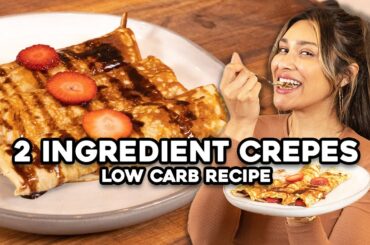 Protein Crepes | Low Calorie | Low Carb | Perfect for Weight Loss