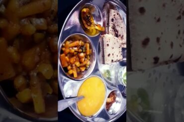 healthy lunch and dinner recipe#desi style lunch#shorts