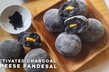 Activated Charcoal Cheese Pandesal | Black Pandesal Recipe | Trending Filipino Bread