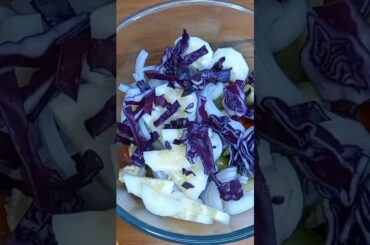 Bowl of taste & health #salad #shorts #shortsviral #youtubeshorts #viral