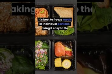 Freezing Healthy Meals and Snacks: A Convenient Solution for Healthy Meal Prep
