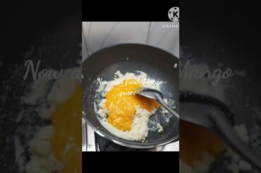 Mango Halwa Recipe|Mango recipe |Healthy Lunch box ideas#shorts#shortvideo