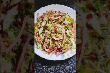 Healthy Cabbage Salad l #shorts #youtubeshorts
