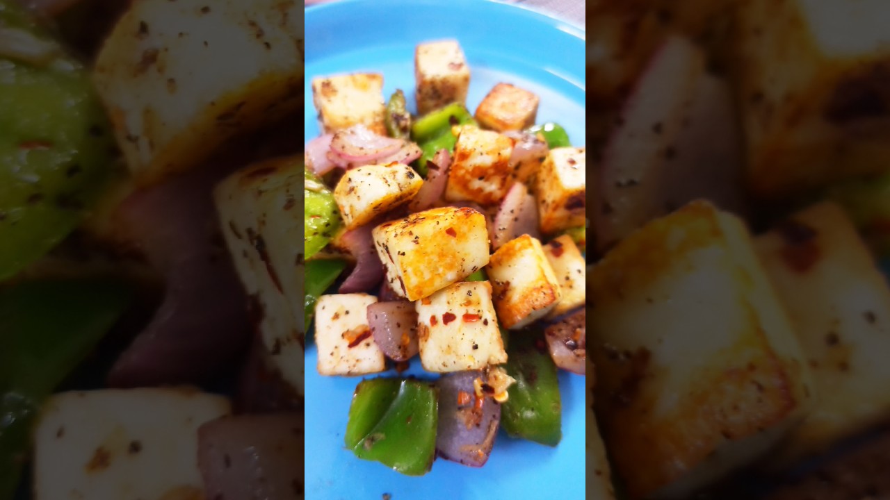 Paneer Stir Fry| Healthy Snack | Paneer Starter #viral #shortsvideo #simpleindiancooking #lunchbox Paneer Stir Fry| Healthy Snack | Paneer Starter #viral #shortsvideo #simpleindiancooking #lunchbox
