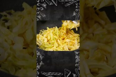 Make A Cabbage Pie In 1 Minutes- Healthy & Cheap!