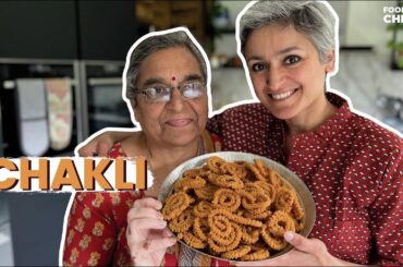 Crispy and Delicious CHAKLI Recipe | Traditional Indian Snack | Murukku recipe | Food with Chetna