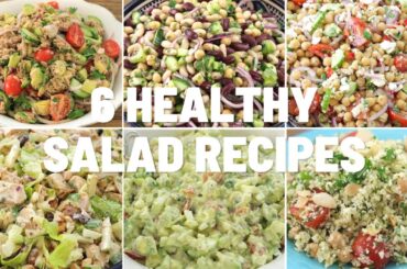 6 Easy and Healthy Salad Recipes
