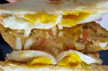 Special egg sandwich||easy sandwich recipe||healthy breakfast