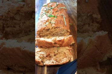 Rosemary banana bread for quick tea #food #art #foodie #love #healthy #happy #homemade #yummy #tasty