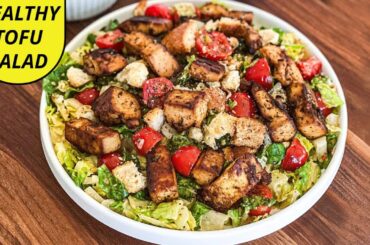 High Protein Tofu Salad For Weight Loss | Healthy Salad Recipe | Lose Weight Fast | Let's Go Healthy