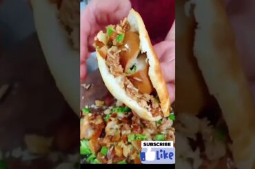 Falt Bread Sandwich |Shawarma style Sandwich delicious healthy recipe #azwafood #short