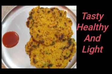 Carrot Cucumber Pancakes || Tasty and Light || Healthy weightloss recipe