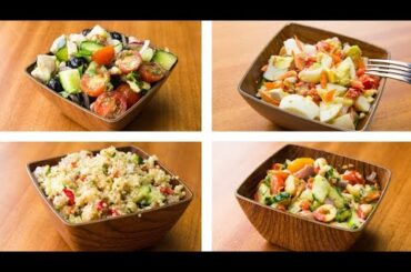 4 Healthy Salad Recipes For Weight Loss | Easy Salad Recipes #healthy #salad #weightloss